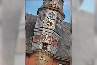 Erlebnisse im MainDreieck - Führung hinter die Ochsenfurter Rathausuhr