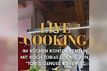 Live Cooking im Küchen Kontor Penzlin