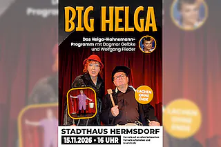 BIG HELGA - Das Helga Hahnemann Programm mit Dagmar Gelbke