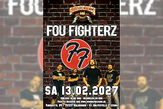 FOU FIGHTERZ - Finest Foo Fighters Tribute