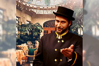 Hotelgeflüster im Palast