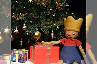 Der kleine König feiert Weihnachten