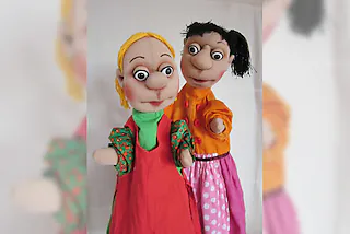 Frau Holle - Seifenblasen Figurentheater
