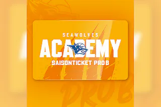 Dauerkarte Seawolves Academy Pro B Nord 2026/2027