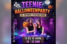 Teenie-Halloweenparty