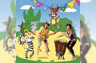 Rodscha & Tom - HAPPY JUNGLE SHOW - Die kunterbunte Urwaldshow von Rodscha und Tom