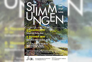 Konzertflyer Stimmungen November 2026 [Konzertgesellschaft für finnische Musik]