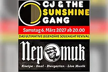 CJ & the Sunshine Gang - Spring Soul Night