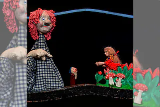 Die Hexe Zitterknittel - Figurentheater