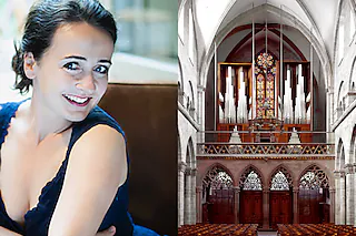 Gudrun Sidonie Otto & Basler Münsterorgel [Foto: Basel Münster]