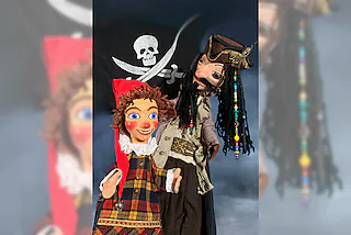 Kasper und der Pirat der sieben Meere - Handpuppenspiel für Kinder ab vier Jahren