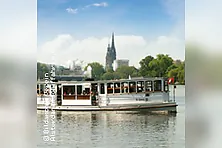 Alster-Rundfahrt mit Rondeelteich - Dampfschiff ST. GEORG